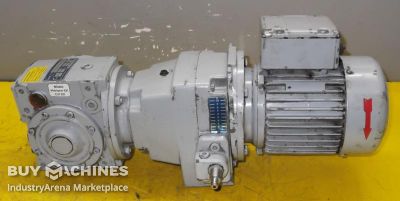adjustable gear motor 0.37 kW 24.3-170 rpm Stöber R17/VW1-1011-037-4