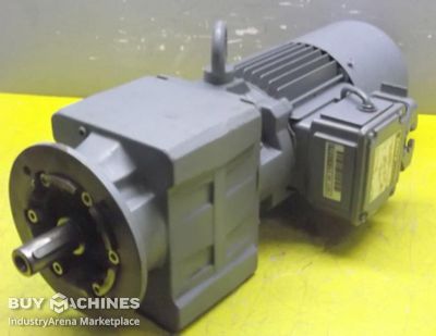 Gear motor 0.55 kW 55 rpm BAUER BG20-37/DV08LA4-ST-K