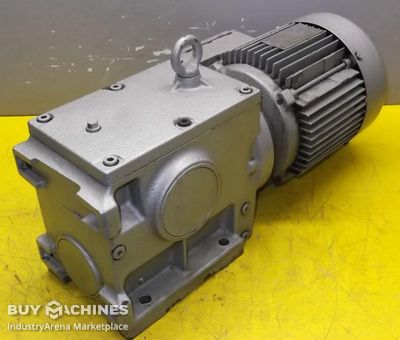 Gear motor 1.5 kW 161 rpm SEW EURODRIVE S60DT90L-4TF