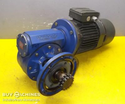 Gear motor 1.5 kW 143 rpm Bonfiglioli B5 Winkel