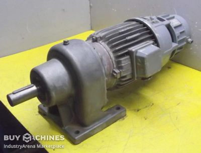 Gear motor 1.5 kW 57 rpm Bauer SK25-90L14B