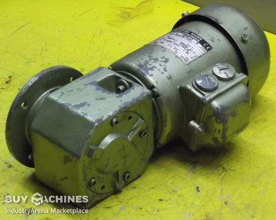 Gear motor 0.025 kW 2.3 rpm Bauer SZ1-20/DO48-141L