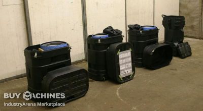 Trennwände Messestand unbekannt inkl Transportkisten