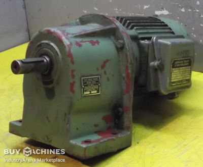 Gear motor 0.075 kW 315 rpm Bauer DK740/178