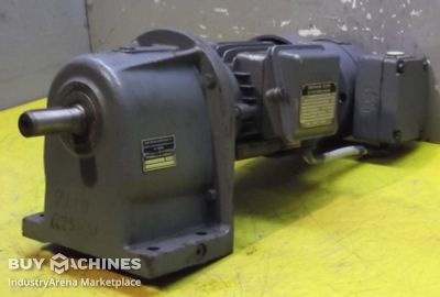 Gear motor 0.25 kW 29.5 rpm BAUER DK640/163L