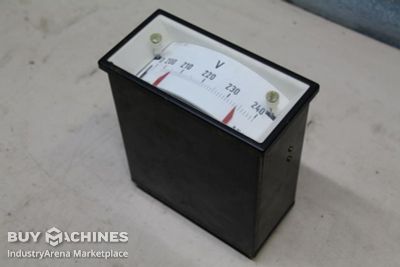 Panel meter analog AEG Spannungsmessgerät, Voltmeter 200-240V