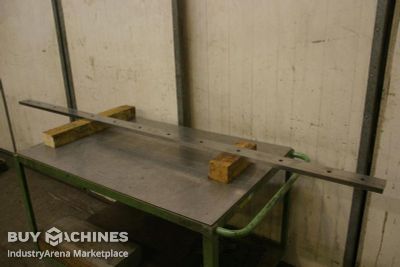 Replacement knife for guillotine shears 2400 mm unbekannt Messergröße 20 x 80 mm