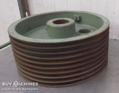 V-belt pulley 9 grooved Guss SPC 570-9 (22 mm)