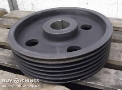 V-belt pulley 6 grooved Guss SPB 450-6 (17 mm)