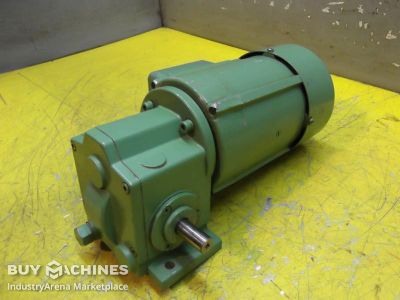 Gear motor 0.75 kW 75 rpm Züver LFV45-1/1