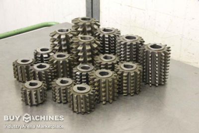 Module milling cutter 17 pieces WMW PWS Aufnahme 27/32/40 mm