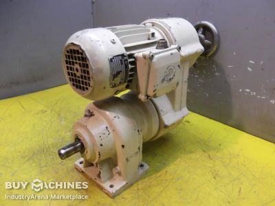 adjustable gear motor 0.18 kW 68-340 rpm Nord Getriebebau SK01R-63L-4-100LU