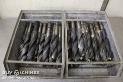 NC twist drills with tightening thread 53 pieces Dormer Durchmesser 32-42 mm HSS