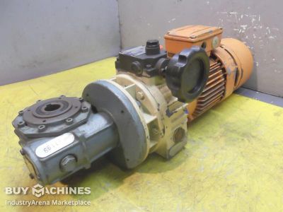 adjustable gear motor 0.37 kW 19-100 rpm MOTOVARIO TKF/5