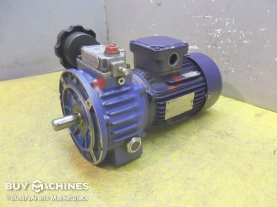 adjustable gear motor 0.37 kW 190-1000 rpm MOTOVARIO SC/05
