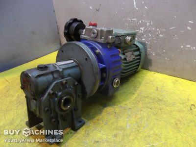 adjustable gear motor 0.37 kW 35-180 rpm MOTOVARIO TKF/5