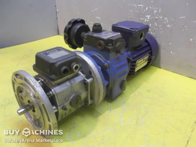 adjustable gear motor 0.37 kW 358-1850 rpm MOTOVARIO TKF/2