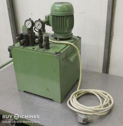 Hydraulic unit for power chucks Röhm 1E2UHS316