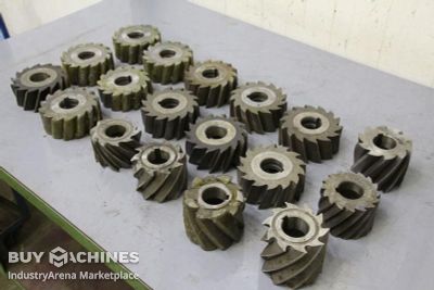 Shell end mill 18 pieces WMW Aufnahme 40 mm