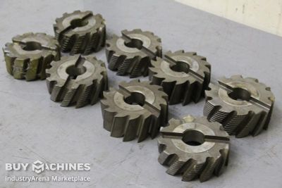 Shell end mill 8 pieces WMW Aufnahme 40 mm