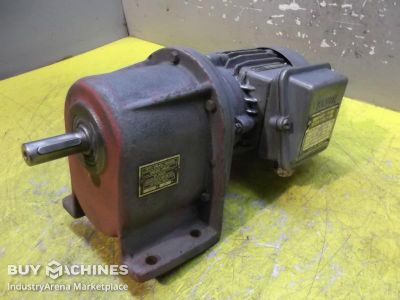 Gear motor 0.075 kW 21.5 rpm Bauer DK5607/143L