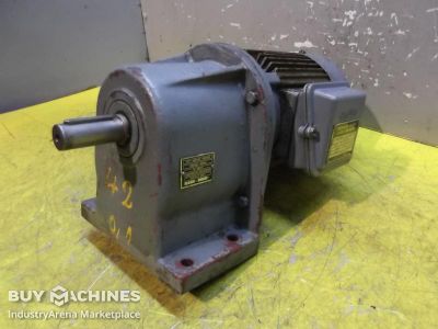 Gear motor 0.075 kW 42 rpm Bauer DK740/178