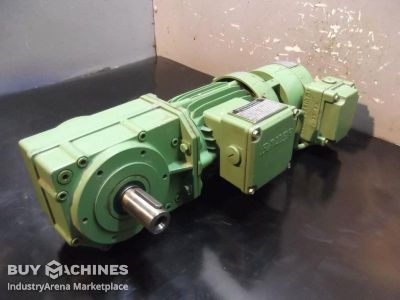Gear motor 0.25 kW 31.5 rpm Bauer SG2-11/DK64-163L