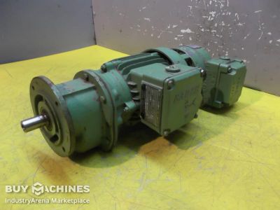 Gear motor 0.18 kW 55 rpm Bauer G062-20/DK64-163L