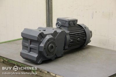 Gear motor 4 kW 50 rpm Bauer BK40-74V/D11MA4/RL