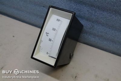 Panel meter analog AEG Temperatur Meßgerät 0-150°C