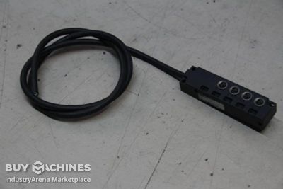 Sensor-actuator distributor Pulsotronic SAI-4F-3P-M8L-5M-PUR
