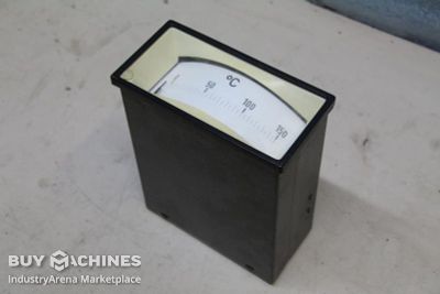Panel meter analog AEG Temperatur Meßgerät 0-150°C