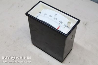 Panel meter analog AEG Spannungsmessgerät, Voltmeter 0-500V