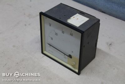 Panel meter analog H&B Elima Spannungsmessgerät, Voltmeter 0-40V