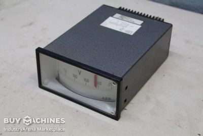 Panel meter analog AEG Spannungsmessgerät, Voltmeter 0-250V
