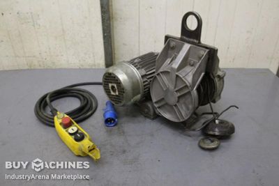 Electric wire rope hoist unbekannt Tragkraft ca. 150 kg