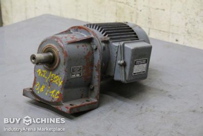 Gear motor 0.5/0.7 kW 112/224 rpm Bauer DKP8420V/200L