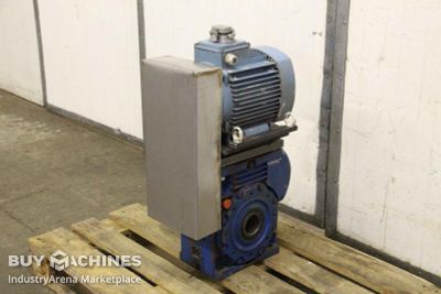 Gear motor 5.5 kW 99 rpm Rossi RV125U02B
