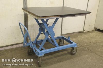 Scissor lift table trolley 500 kg Kaiser Kraft Hub manuell