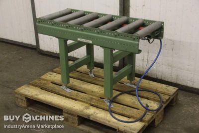 Roller conveyor 970 mm braked unbekannt Rollenbreite 390 mm