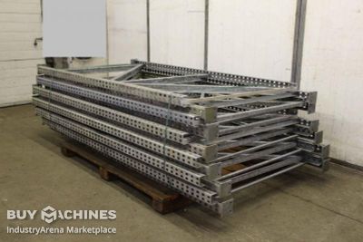 Pallet rack stand 12 pieces unbekannt Tiefe 1245 mm