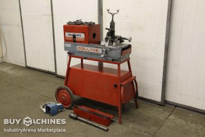 2 inch threading machine Collins 22 A