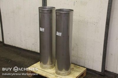 Stainless steel VA chimney 2 pieces Vogel und Noot FC410010000025000