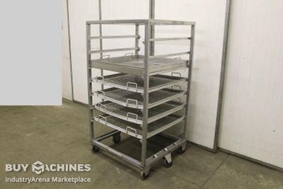 Shelf trolley made of stainless steel Edelstahl Typ 1015/950