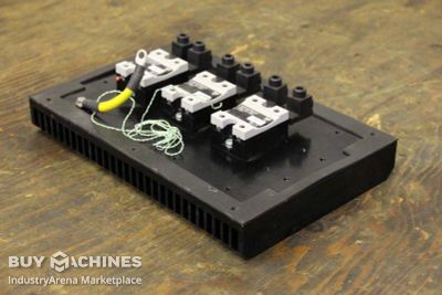 Solid state relay 3 pieces with heat sink Gavazzi RAM1A69D100