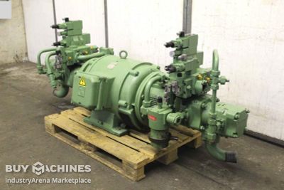 Double hydraulic pump Krauss Maffei Voith IPH 6/5-125/50  IPR/H 6/5-125/40