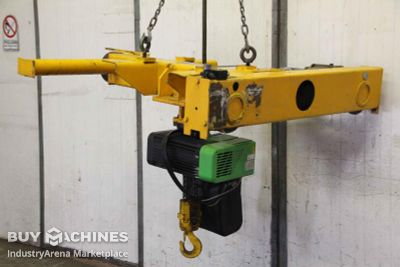 Crane trolley with chain hoist Demag Stahl Tragkraft 3200 kg
