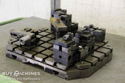 Clamping plate with T-slots unbekannt 500 x 400 mm