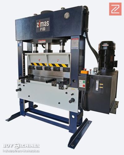 Zimas P100-1050 - Werkstattpresse mit Abkanteinrichtung