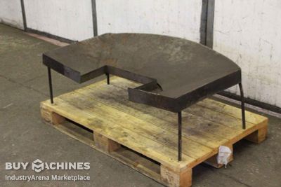 Collecting pan for chips coolant liquid unbekannt 1200/800/H400 mm